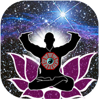 Buddha playing in the Cosmos - Online LIVE QiGong Energy Meditations for Health Wellness Consciousness Expansion